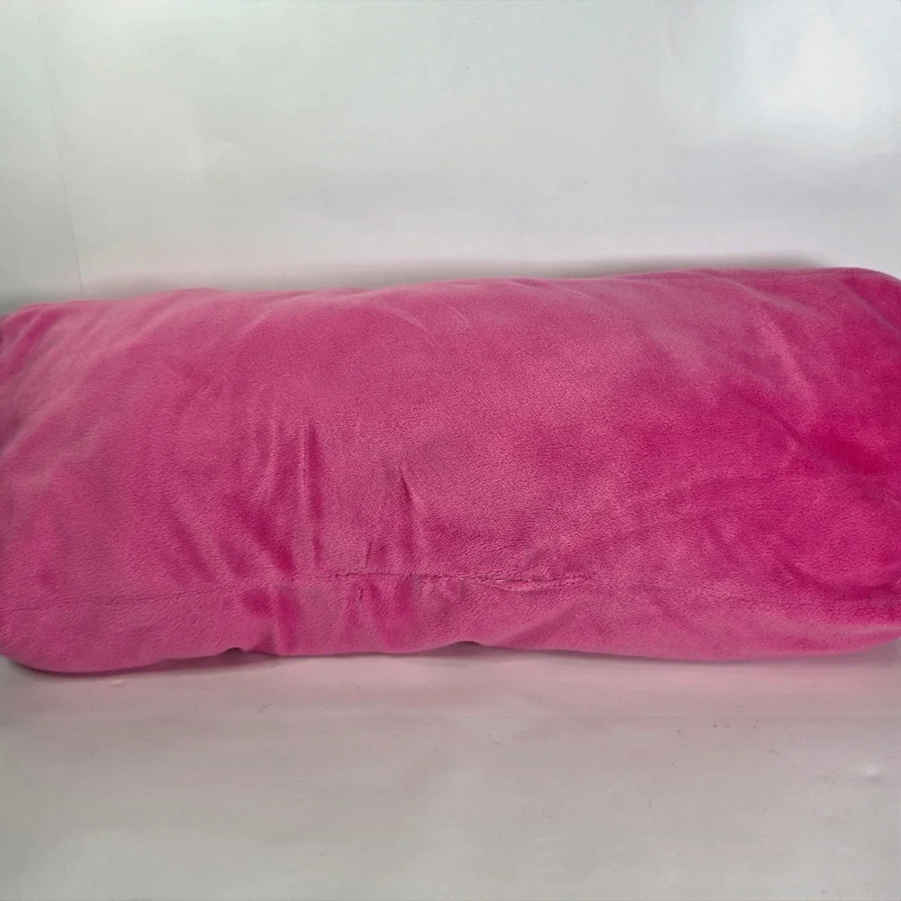 Bubble Yum Plush Pillow Pink Original Bubble Gum Vintage Style Candy Decor 21in